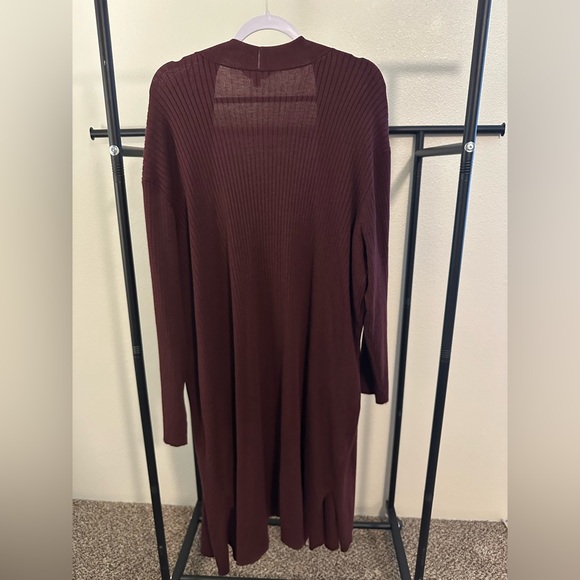 Rubbed duster cardigan - Picture 2 of 3